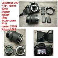 Canon eos 70D+ 18-135mm