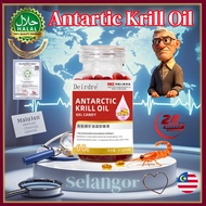 【TIKTOK VIRAL】Minyak Krill Antarctic Krill Oil 2X Omega-3 Vs Ikan | Turun 3P & Tingkatkan Imuniti HA