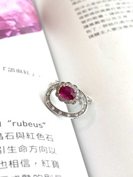 s925 Silver Ruby Ring