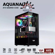 Case VSP Aquaanaut AX5 (mATX) Case 2 Custom, AIO - HOCO PC Dissipation Glass