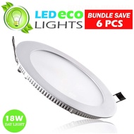 6 PCS LED DOWNLIGHT ( ROUND ) 18W 6" DAYLIGHT PCS LED DOWNLIGHT ( ROUND ) 18W 6" DAYLIGHT