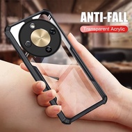 Transparent Acrylic Armor Case For Honor X9d 5G TPU Soft Bumper Shockproof Phone Case On HonorX9d On