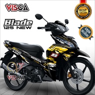Decal Blade 125 New Decal Blade New 125 Stiker Blade 125 New Full Body Striping Blade 125 New HITECH