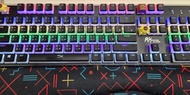 全新絕版 市面極罕 HyperX 布丁 雙色 透光 鍵帽 繁體 中文 倉頡 pudding keycap keycaps 104鍵 抽獎 交換禮物 secret Santa 聖誕 情人節 生日 禮物 