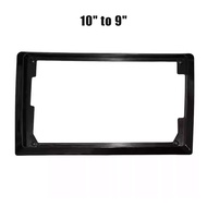 Adaptor Frame Head Unit Android Adapter Universal Aksesoris Interior Mobil 10.1 Inch to 9 Inch 9 Inc