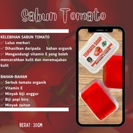 TOMATO SOAP SKIN WHITENING SOAP ACNE SOAP FRENCH SOAP SKIN tightening SOAP FACIAL PORESING SOAP 30GM