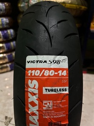 BAN LUAR MAXXIS VICTRA RING 14 MATIC 110/80-14 TUBLES