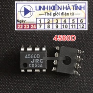 Bag of 6 amplifier ICs 4580D JRC4580 NJM4580D 4580 DIP-8 new good quality