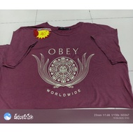 D7 Obey Second-Hand T-Shirt Vintage Brand Cartoon Band Fun Pattern ️ Good Condition