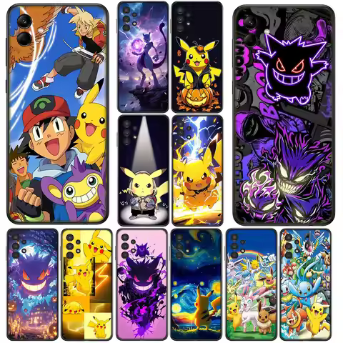Cover Gengar P-Pikachus P-Pokemons GO for Motorola Moto Edge 50 One 30 Fusion 40 neo Ultra Pro 20 Li