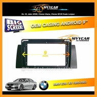 BMW E39, X5, E38 1995-2003 Big Screen Casing Android Player (9inch)