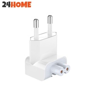 24HOME Wall AC Detachable Electrical EU Plug Duck Head Power Adapter for Apple iPad iPhone USB Charg