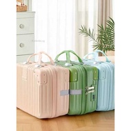 Mini Suitcase Portable Luggage Storage Case Lightweight Boarding 14 Inch Mini Student Storage Women'