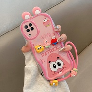 เคสซิลิโคนขอบคลื่นสำหรับ Samsung Galaxy A12 SM-A125F/DSN SM-A125F /Ds SM-A125F SM-A125M 3D เคสโทรศัพ