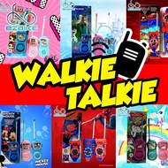 EZBIKE Kids Toy Walkie-talkie approx 100m Frozen/Unicorn/Mickey/Lol/Spiderman/Car