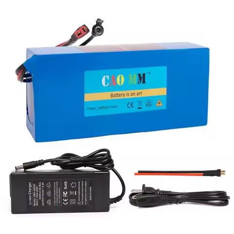48v Battery, 8Ah/ 10Ah/ 14Ah/ 20Ah/30AH Ebike Battery for 200-2000W Electric Bike Bicycle, Scooter a