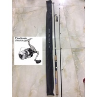 Combo Set Of 1m8 Long daiwa Fishing Rod + big Premium daiwa 4000 Fishing Rod