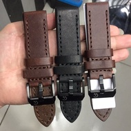 z74nfyx Alexandre Christie Original Leather Watch Strap Size 24 Brown. Black READY Stock