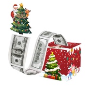 Christmas Theme Cash Surprise Money Box Party Party Gift Box [xsy]