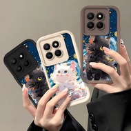 Cute Catoon Cat Phone Casing For Honor 400 Smart 4G 5G /Honor X7d 4G 5G /Honor X9D Case thickening C