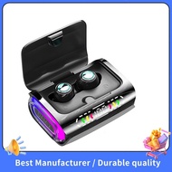 【NEW】DX01  Bluetooth 5.3 Earphone Wireless Bluetooth Earphone 8D Stereo Surround Sound LED Digital D