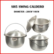 ◬ ⚾︎ ﹊ 【HJ】High Quality Aluminum cookware /kitchen ware /kawali/tulyasi/ KALDERO Caldero / Kaldero