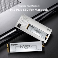 Kingspec SSD 256GB M2 512GB 1TB Pcie NVME SSD สำหรับ Macbook Pro 2015 2013 Retina A1502 A1398 Macbook Air A1465 1466 SSD A1419 Imac