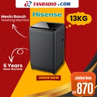 【PROMO EID ADHA】 Hisense Mesin BAsuh 13KG Washing Machine Top Load Fully Auto Washer洗衣机