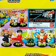 全新 BANDAI CAPCOM 街頭霸王 STREET FIGHTER ZERO Q版人物吊飾公仔 扭蛋 全6種