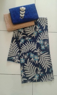 sti kain batik pekalongan batik murah batik katun motif daun putri malu bahan seragam batik pria ata