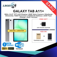 Samsung Galaxy Tab A11+ (6GB+128GB) Original Tablet | WiFi Version | 90Hz 11.0 inch Display | Mediat