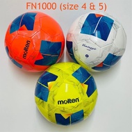 (100% ORIGINAL) NEW DESIGN ⚽ MOLTEN FOOTBALL (F4N1000. SIZE - 4) / F5N1000. SIZE - 5) FOOTBALL⚽