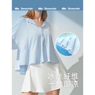 Sunscreen Jacket for Women - Banana Ice Silk Lightweight Shawl Jacket