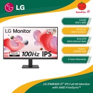 LG 27MR400 27'' IPS Full HD monitor with AMD FreeSync