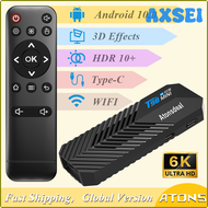 AXSEI Atonsdeal Mini TV Stick Android 10 Allwinner H616 Quad-core 2GB 16GB Support 4K H.265 Wifi Streaming Smart TV Box 6K HD TV Stick YUQPV