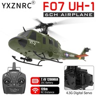 YUXIANG F07 / F07-V / F07S / F07-H UH-1 Huey RC Helicopter Brushless Motor 6CH 6G Gyro Optical Flow 
