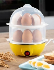 Egg cooker เครื่องต้มไข่ เครื่องนึ่งไข่ เครื่องต้มไข่ไฟฟ้า นึ่งขนมปัง นึ่งไก่ นึ่งผัก และประกอบอาหารอื่น