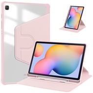 360 Ratation Hard Case for Samsung Galaxy Tab S6 Lite 10.4 Inch 2024/2022/2020 with S Pen Holder