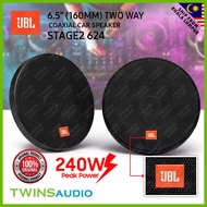 JBL 6-1/2" (160mm) Two Way Coaxial Car Speaker JBL Stage2 624 JBL 100% Original