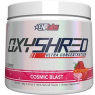 EHPlabs OxyShred Ultra Concentration Pre Workout Powder - 33 Serves, 150mg Caffeine, sugar free, Veg