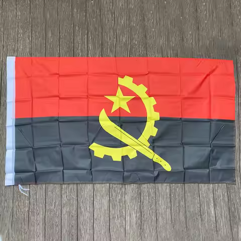 xvggdg 90 x 150cm Angola flag Banner Hanging National flags Angola banner