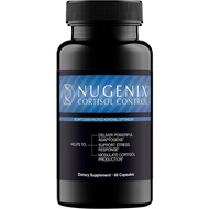 Nugenix Cortisol Control - Cortisol Reducer, Adrenal port Manager, 60ct | Increase Energy, Vitality,