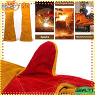 GSWLTT 60cm Welding Glove Multifunctional Animal Handling BBQ Fire Resistant Works Gloves