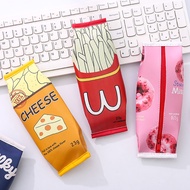 Creative Snack Popcorn Cheese Pen Bag Pencil Cases