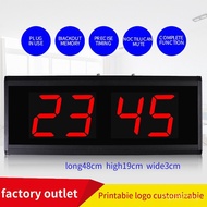 Unique Clock Modern Simple Large Digital Creative Living Room Wall Clock Office Perpetual Calendar D