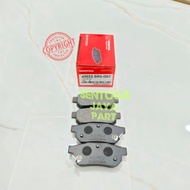 REAR BRAKE PAD JAZZ BRIO MOBILIO FERIO JAZZ RS 43022-SR3-G01
