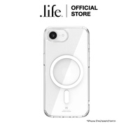 POWER SUPPORT Clear Case iPhone 17e/16e Air Jacket Hybrid MagSafe-| by Dotlife