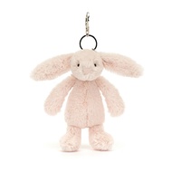 英國 Jellycat 馬卡龍粉兔 吊飾/鑰匙圈