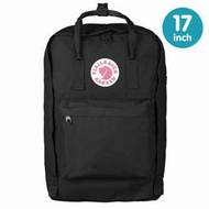 瑞典Fjallraven小狐狸北極狐Kanken 17吋電腦包 空肯包 後背包 書包 筆電包雙肩包27173-550黑色