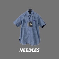 Needles Chambray 短袖襯衫 UNITED ARROWS 別注 單寧 牛仔 日系 豬籠草